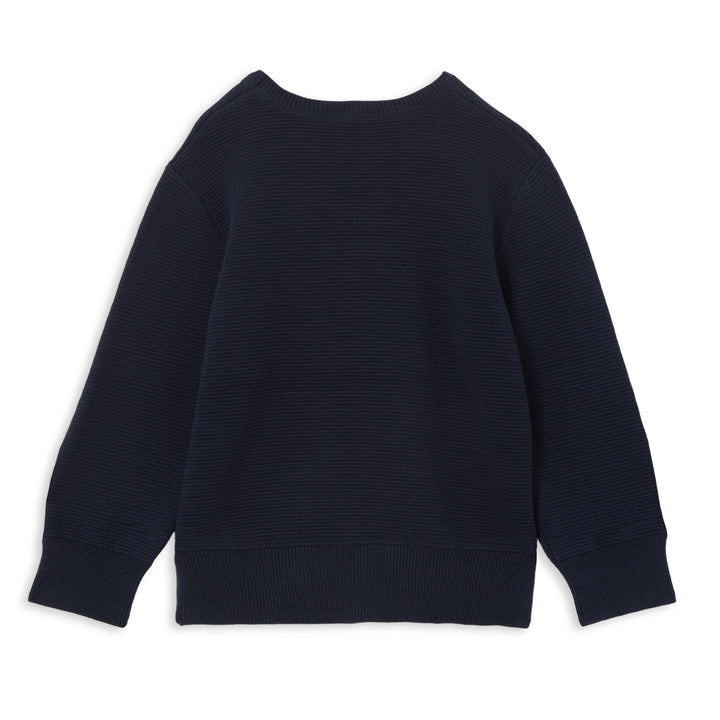 Milky Knit Sweat - Midnight