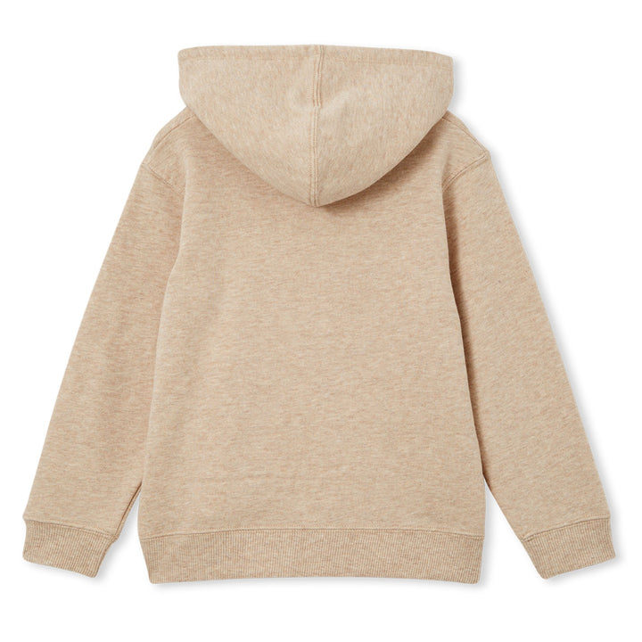 Milky Fleece Hood - True Natural