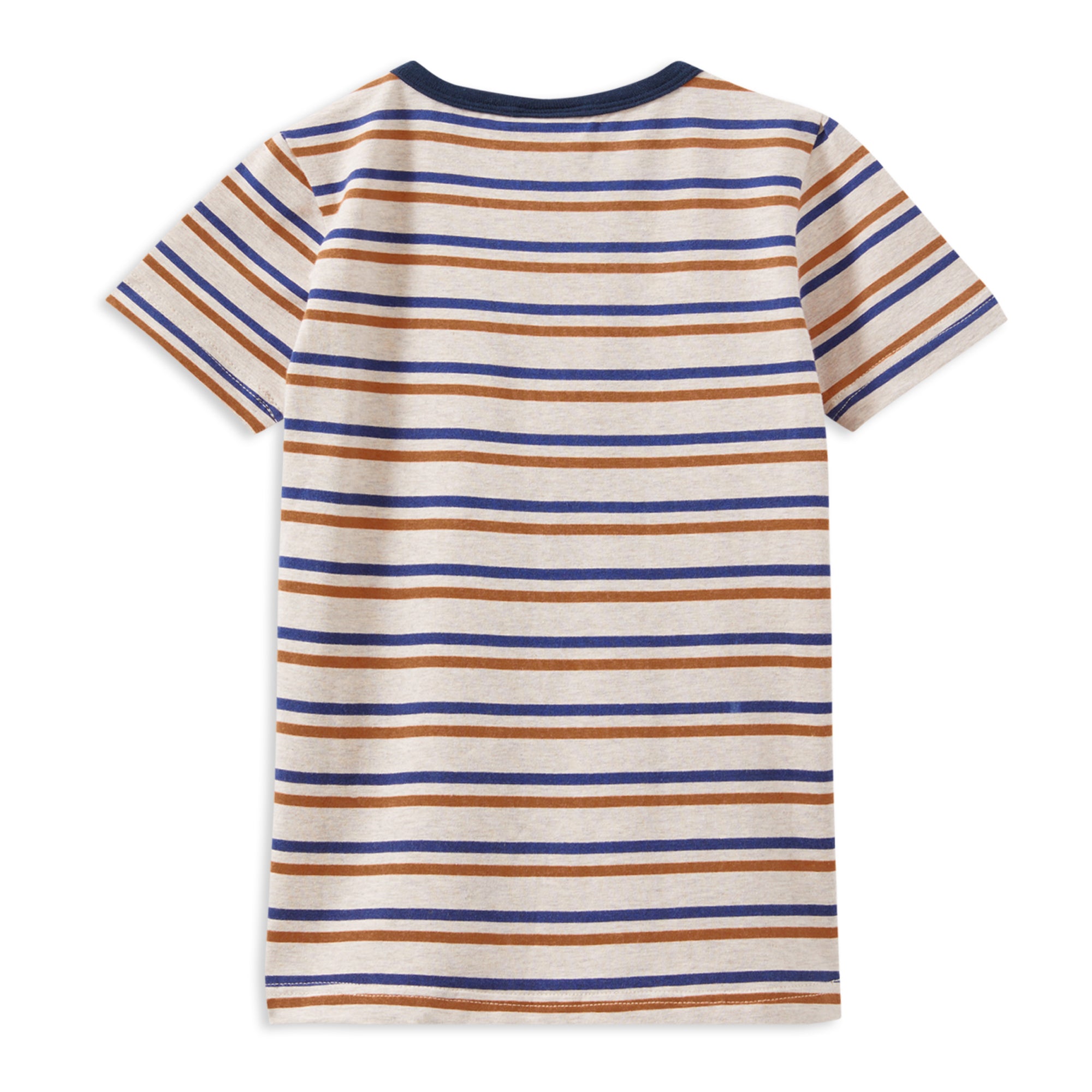 Milky Mini Stripe Pocket Tee