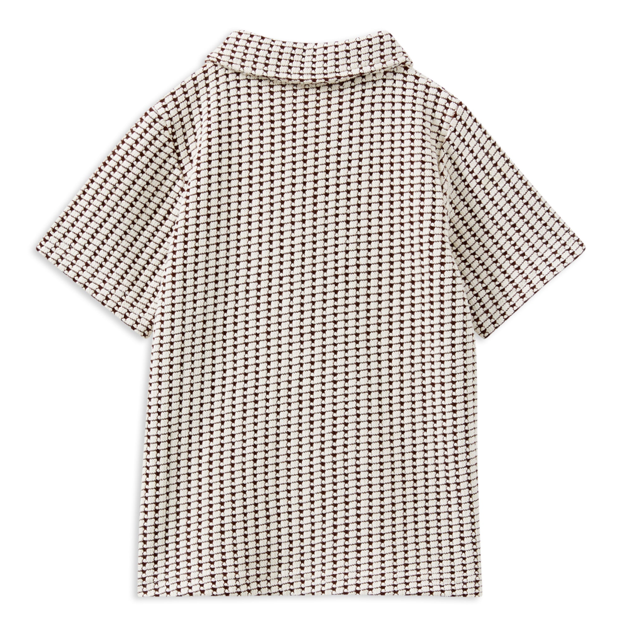 Milky Chocolate Knit Polo