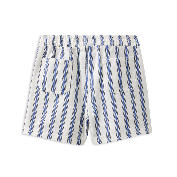 Milky Stripe Linen Short