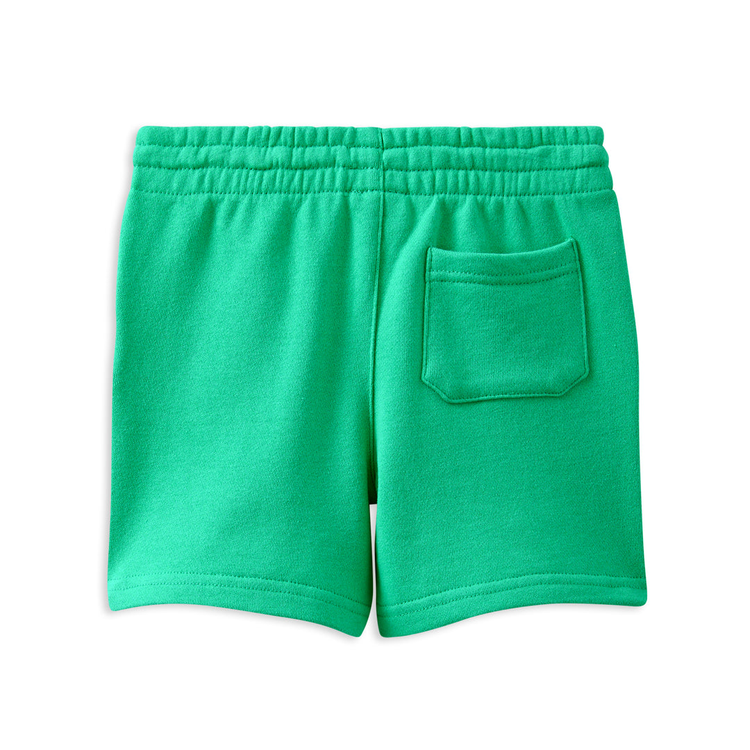 Milky Green Fleece Short