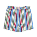 Boys Crinkle Stripe Short