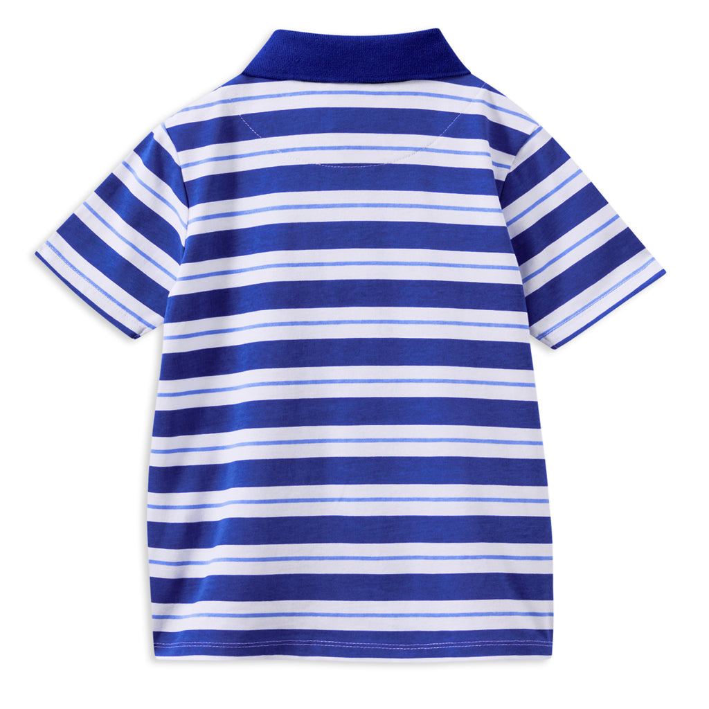 Milky Blue Stripe Rugby