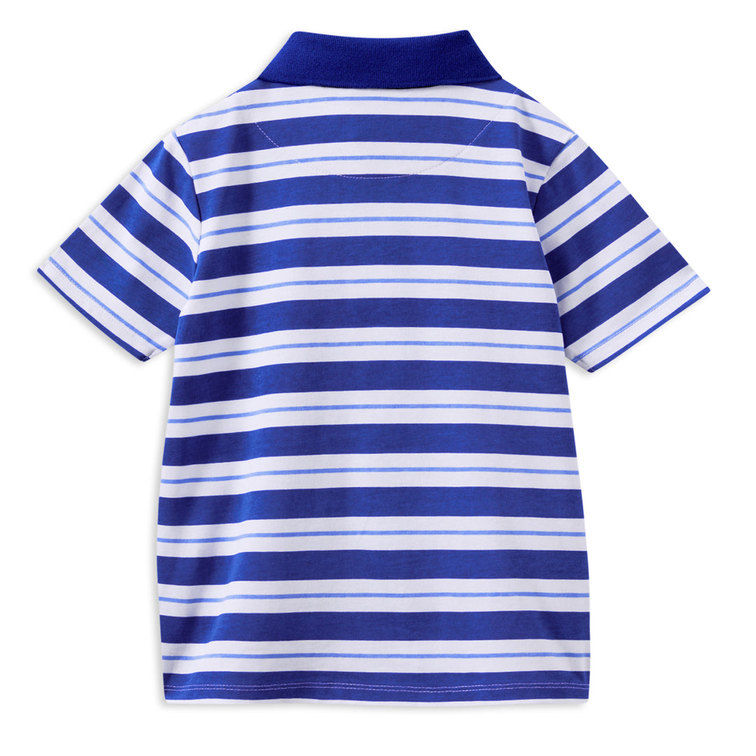 Milky Blue Stripe Rugby
