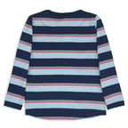 Milky Midnight Stripe Pocket Tee