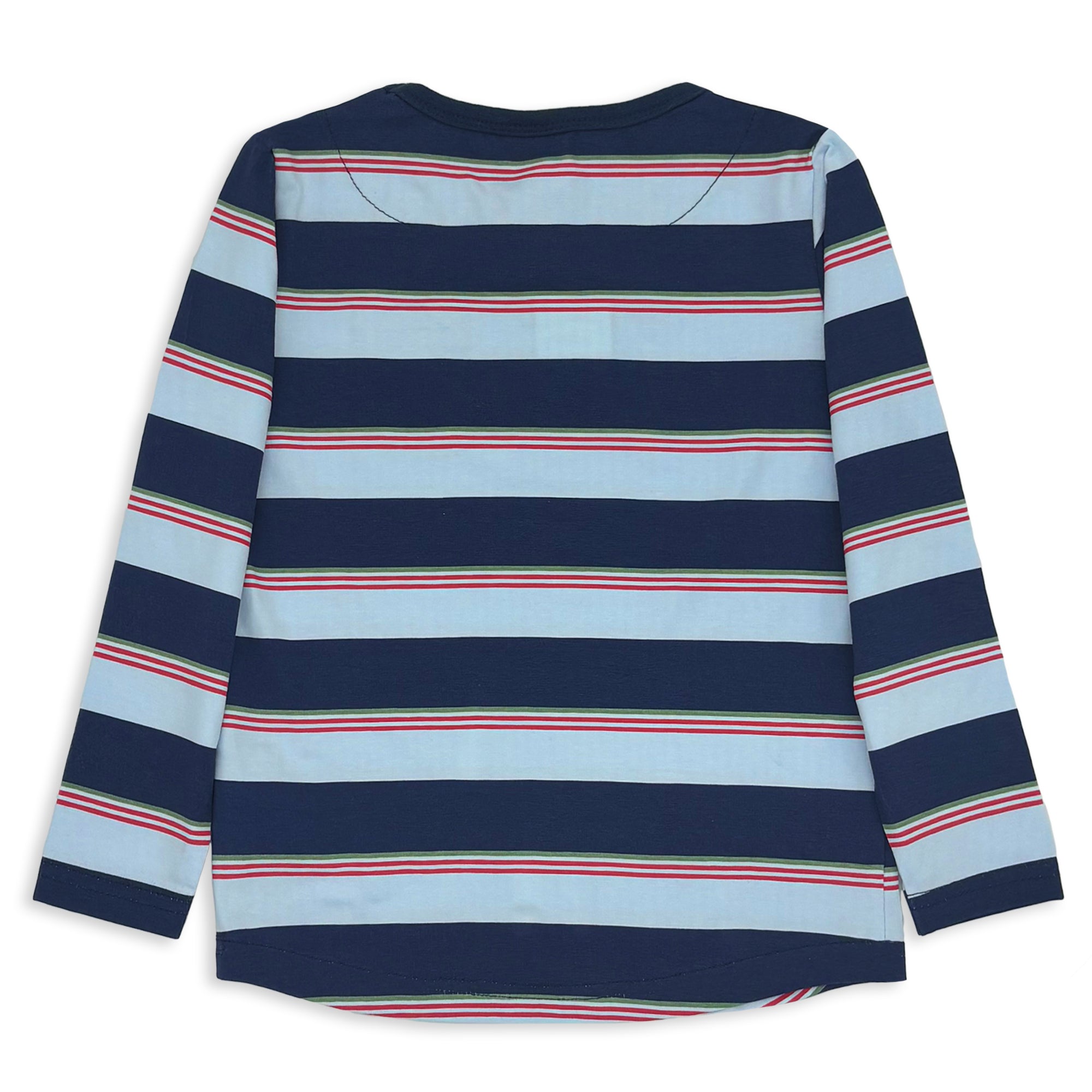 Milky Midnight Stripe Pocket Tee
