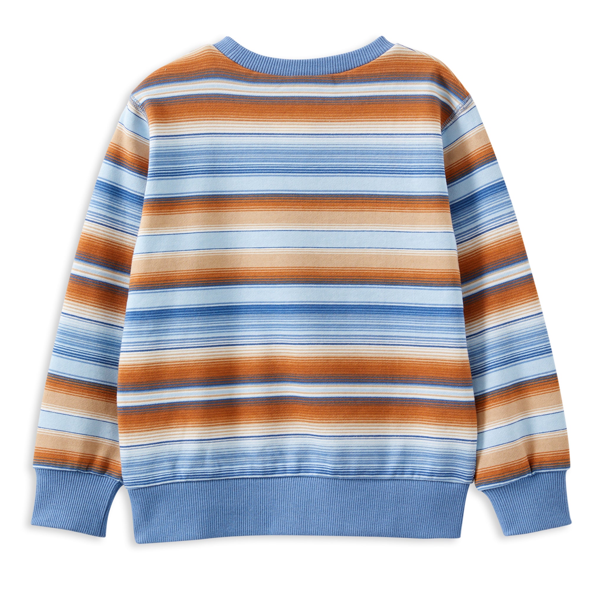 Milky Ombre Stripe Fleece Sweat