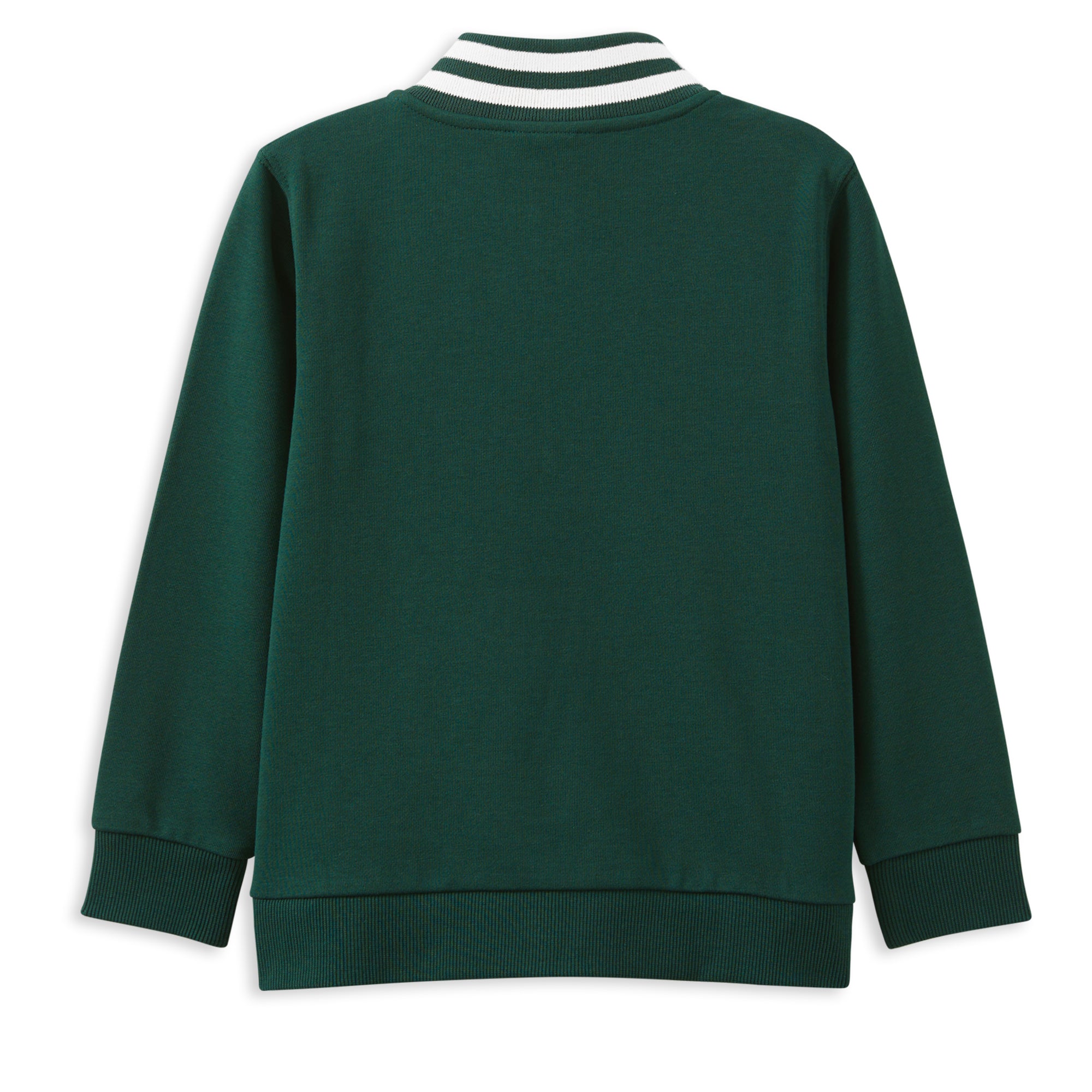 Milky Green Zip Sweat