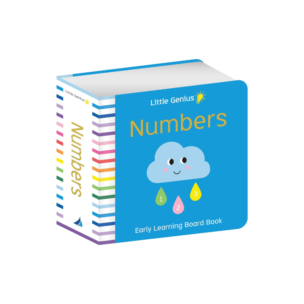 Little Genius Board Book - Numbers