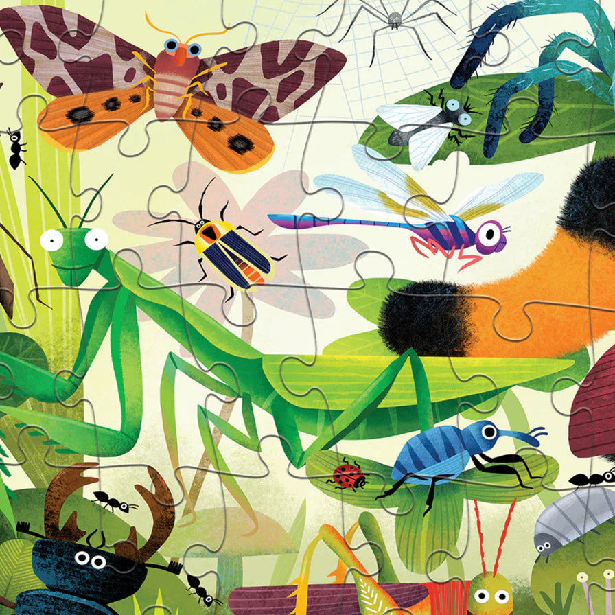 Holographic Puzzle 50 pc - Backyard Bugs