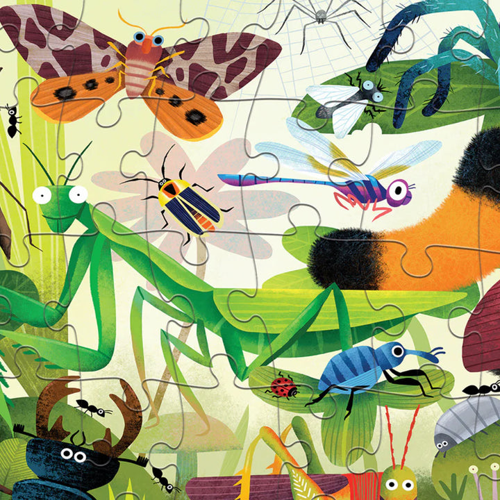 Holographic Puzzle 50 pc - Backyard Bugs