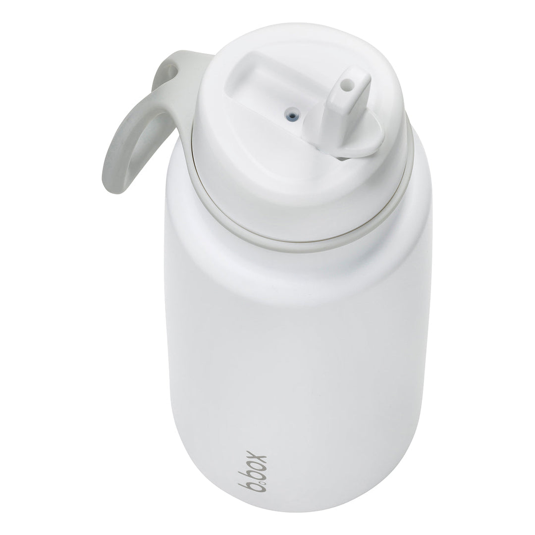 B.Box Insulated Flip Top Bottle 1L - White Out