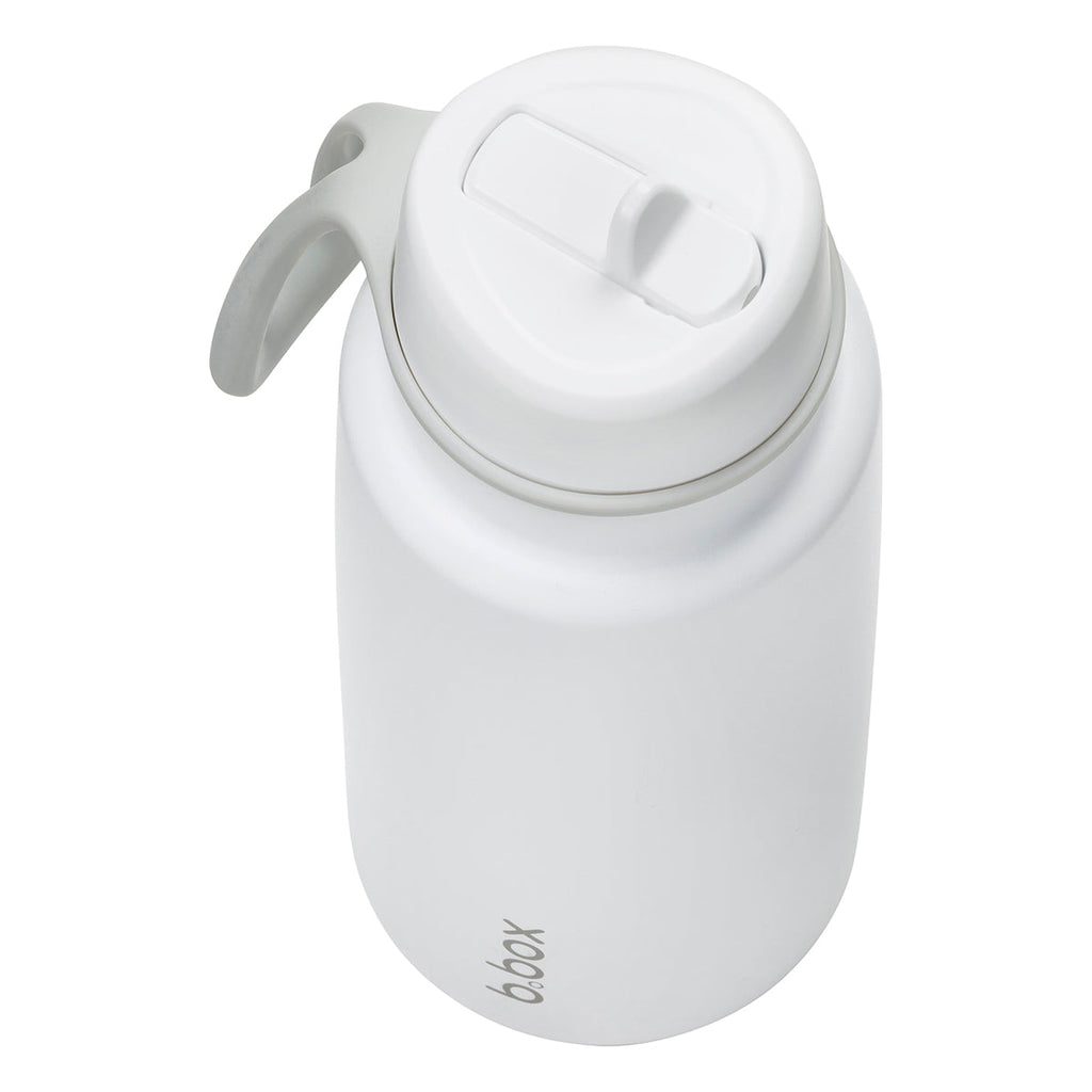 Insulated Flip Top Bottle 1L - White Out