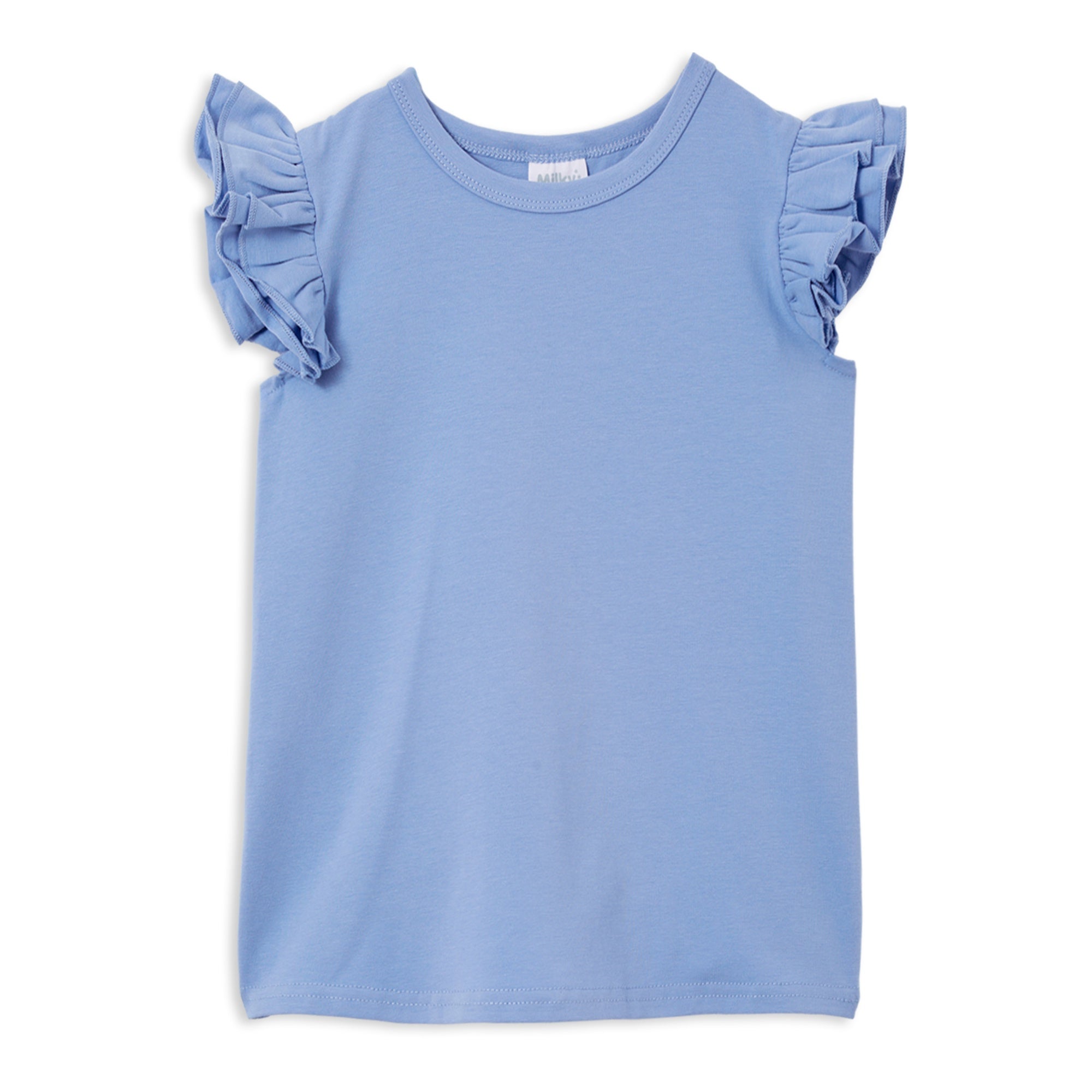Milky Blue Detail Tee