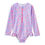 Pretty Posy Long Sleeve Swimsuit