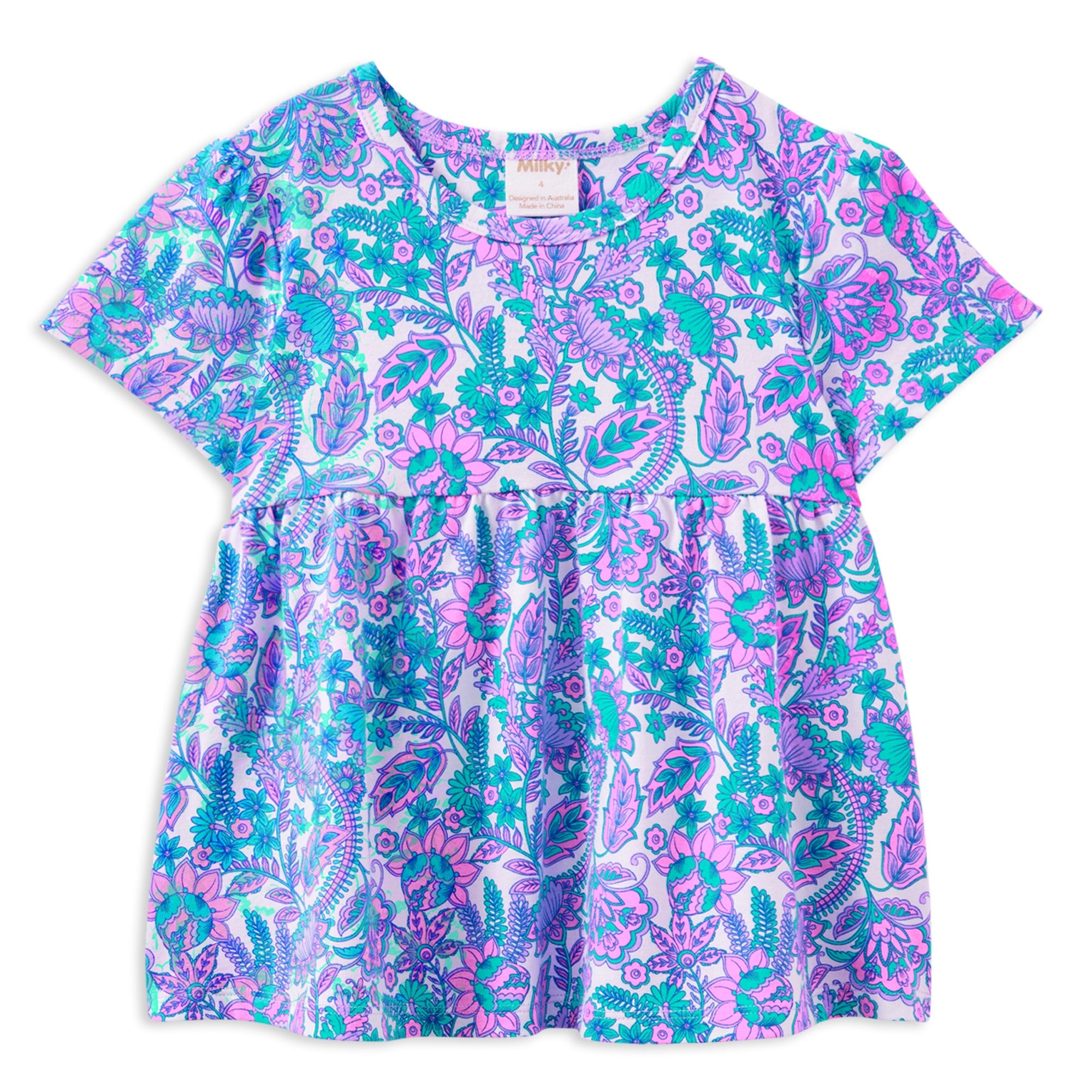 Paisley Bloom Swing Tee