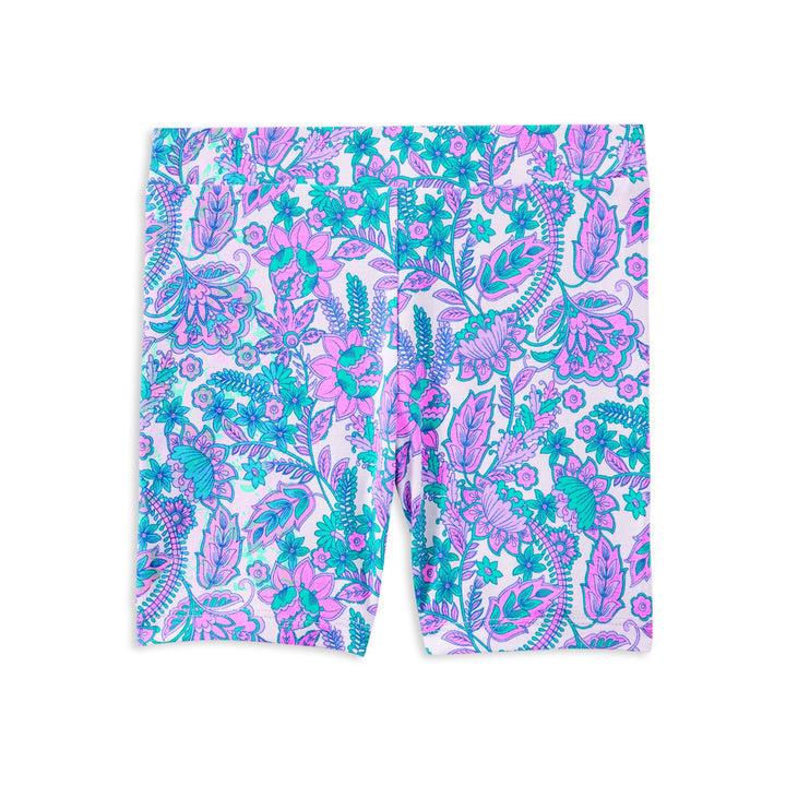 Milky Paisley Bloom Bike Short