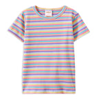 Multi Stripe Rib Tee