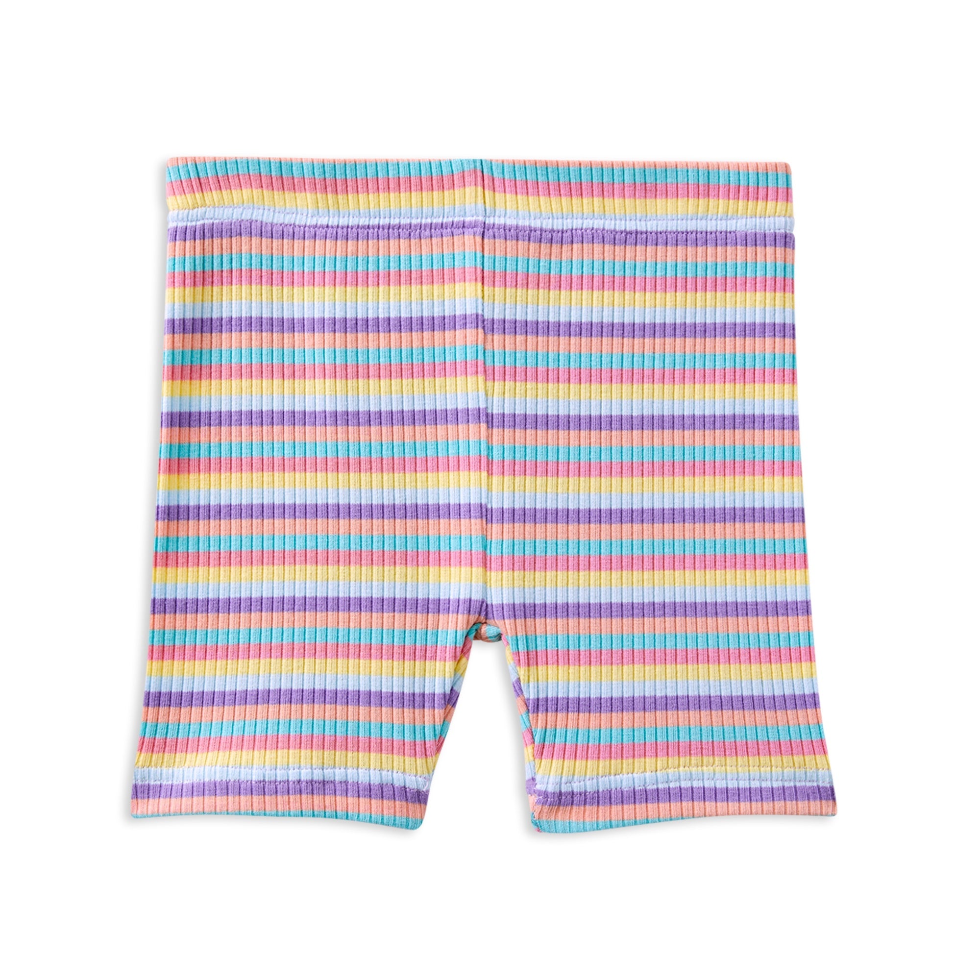 Milky Multi Stripe Bike Short