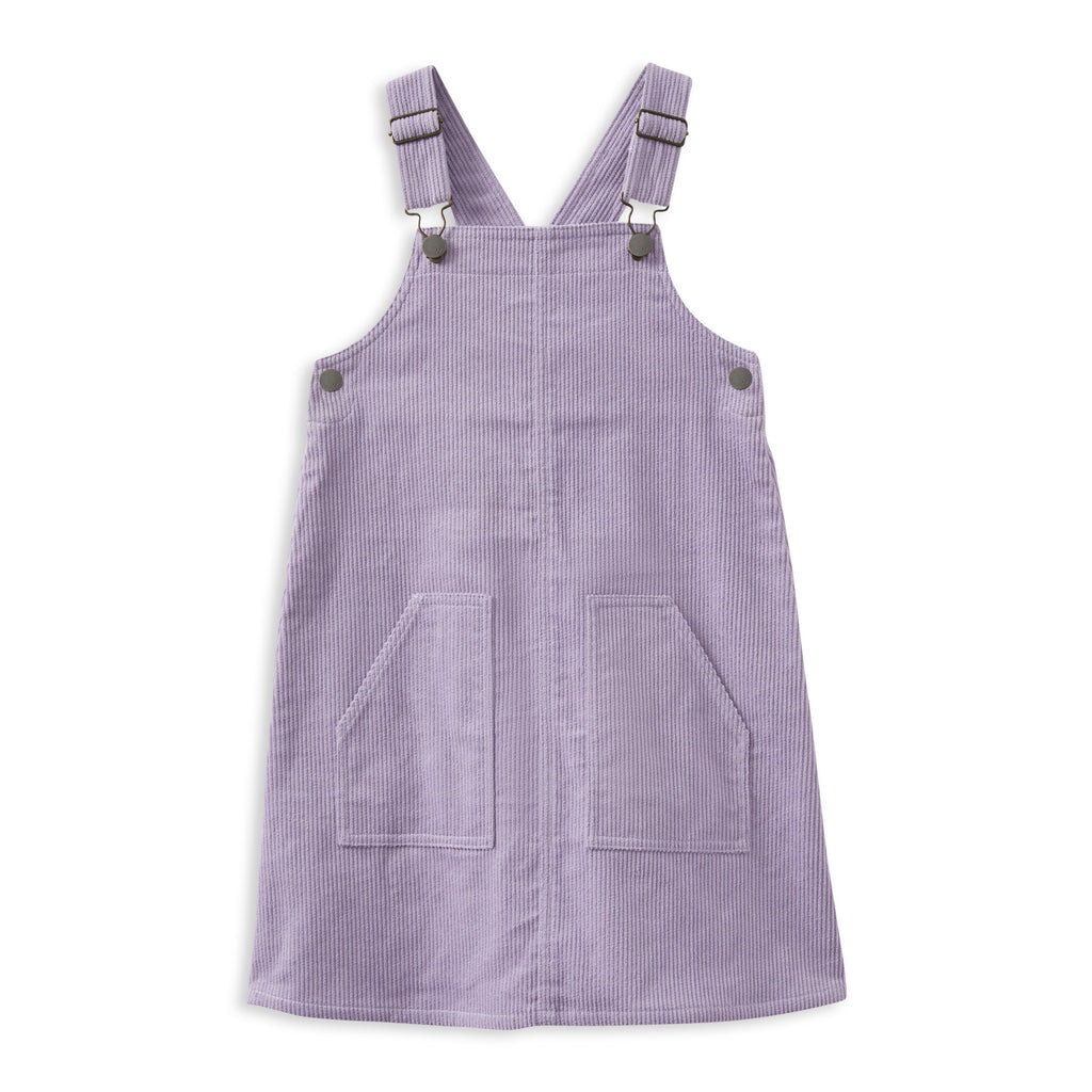 Milky Lilac Cord Dress