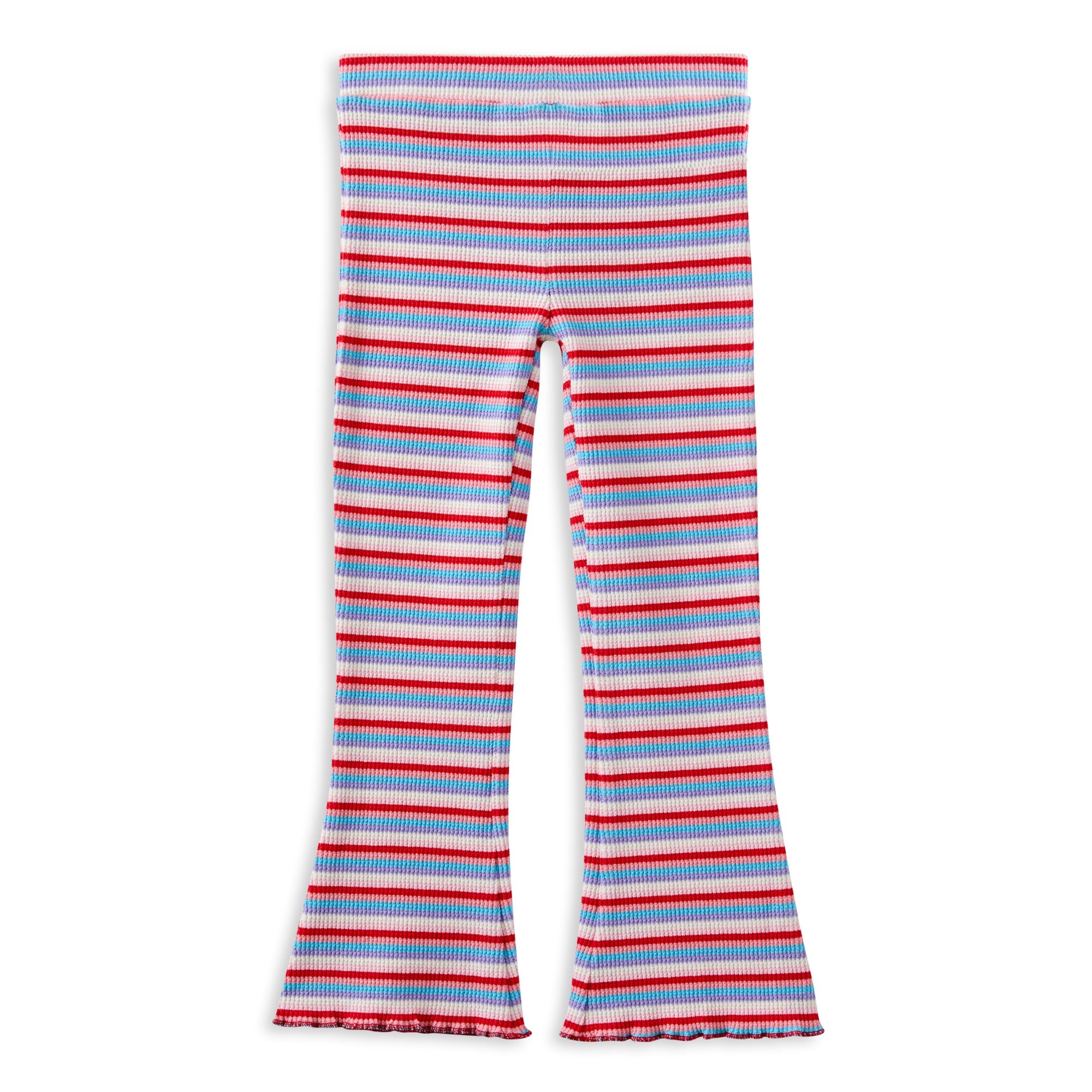 Milky Fruity Waffle Flared Leggings