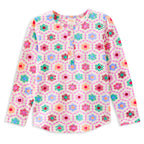 Honeycomb Bloom Henley