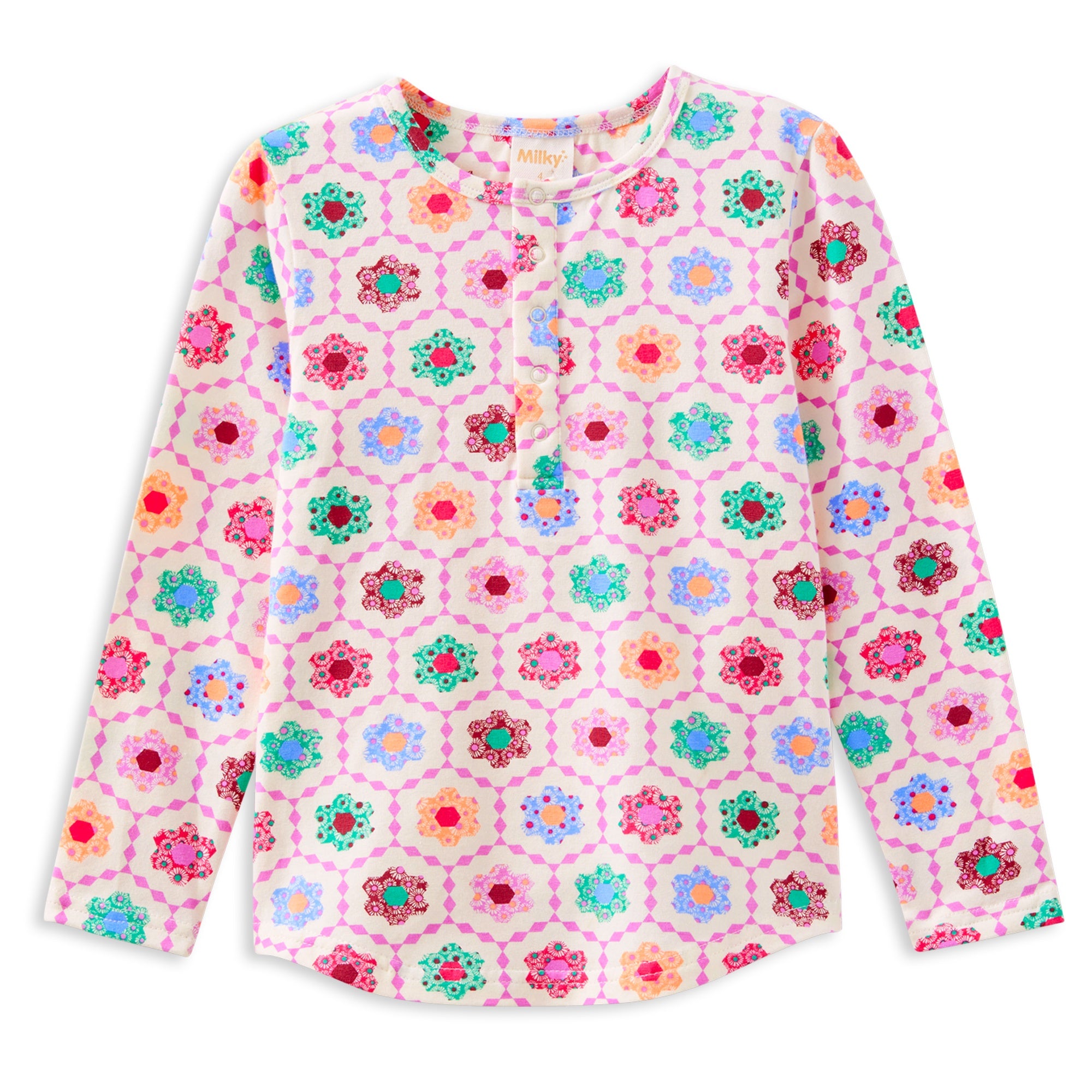 Honeycomb Bloom Henley