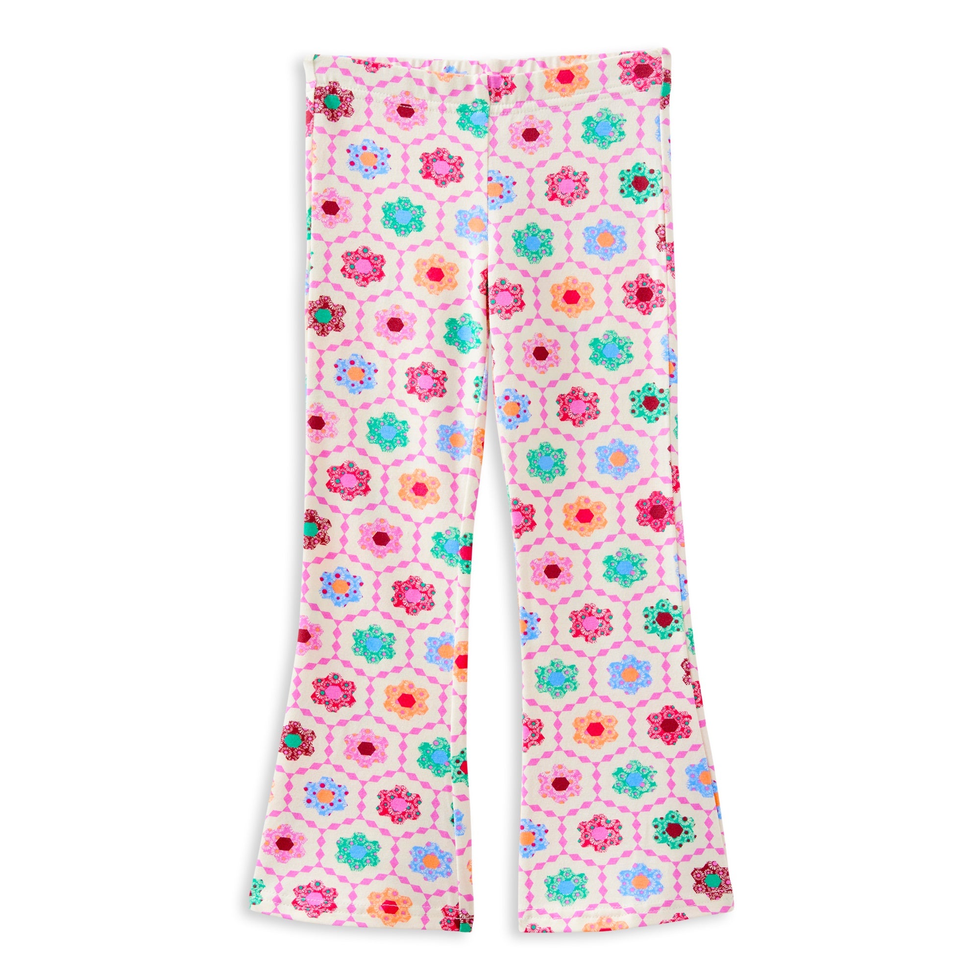 Honeycomb Bloom Flared Legging