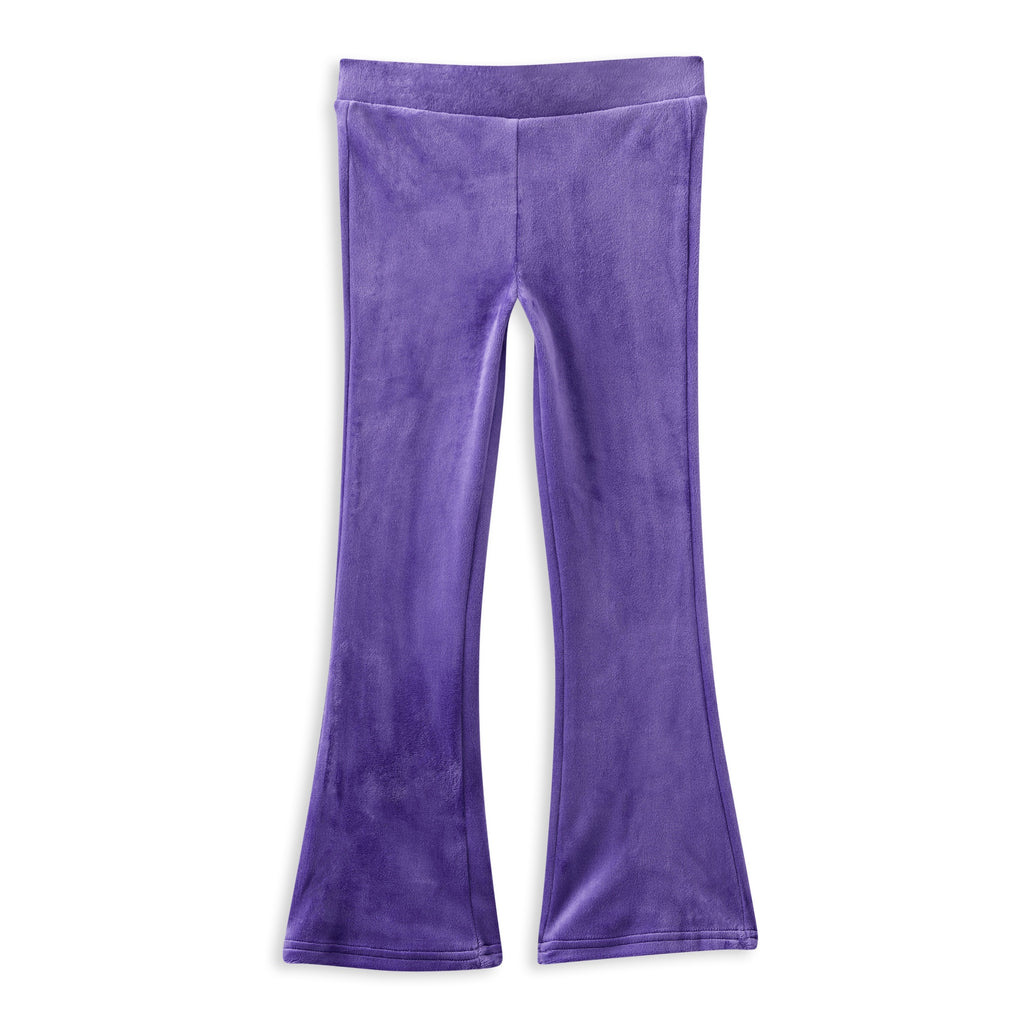 Violet Velour Flares