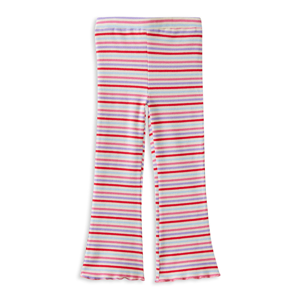 Jellybean Waffle Flared Legging