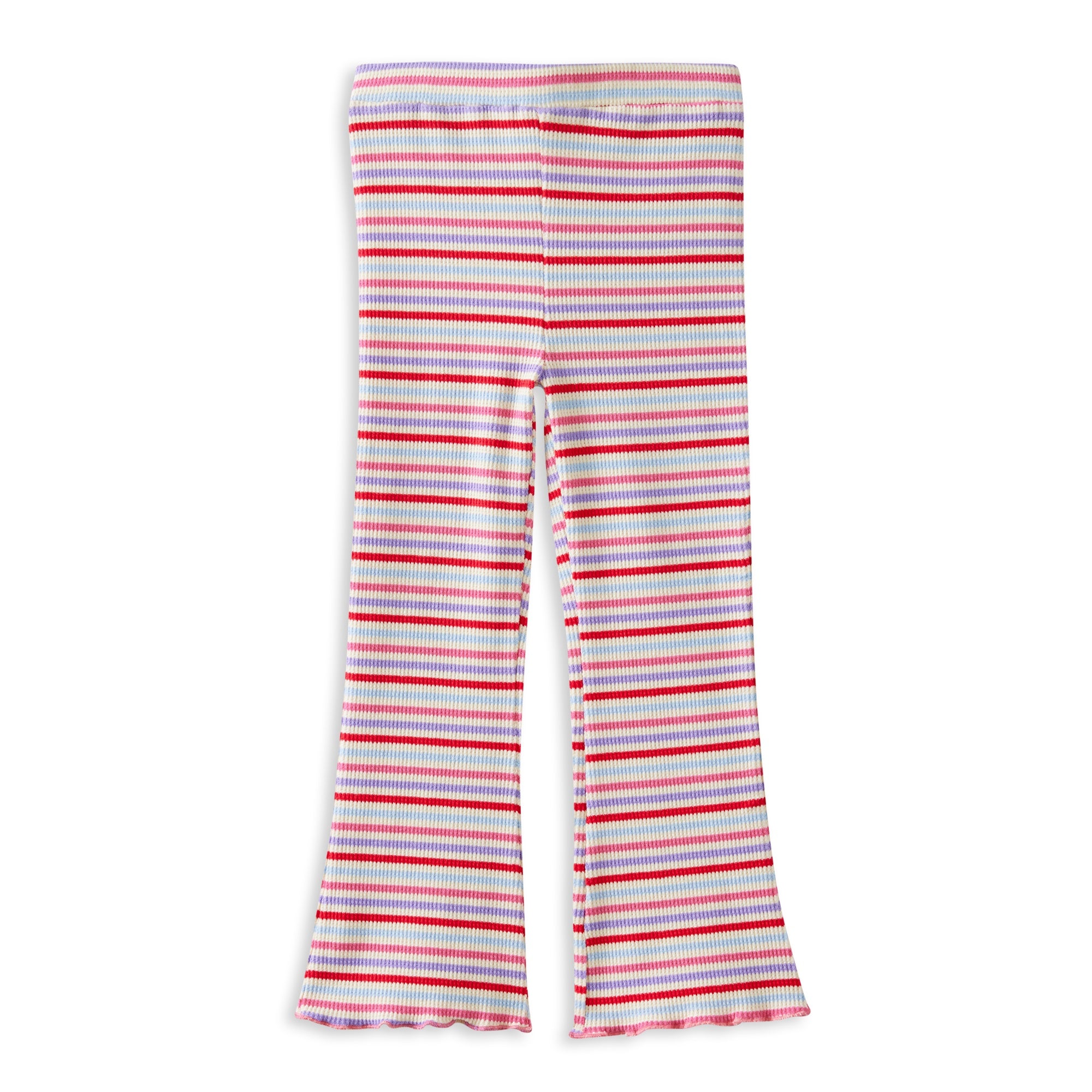 Jellybean Waffle Flared Legging