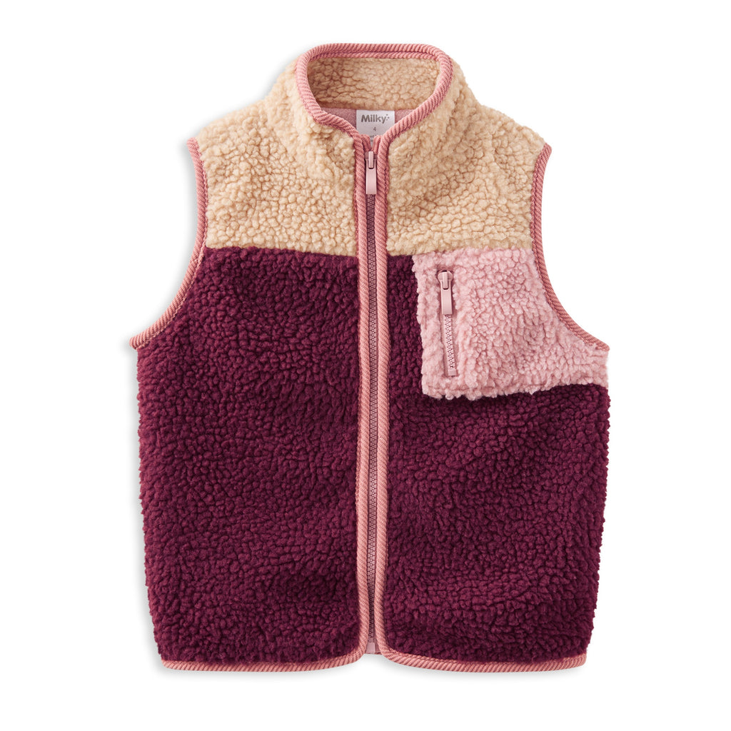 Ranger Sherpa Vest - Mulberry