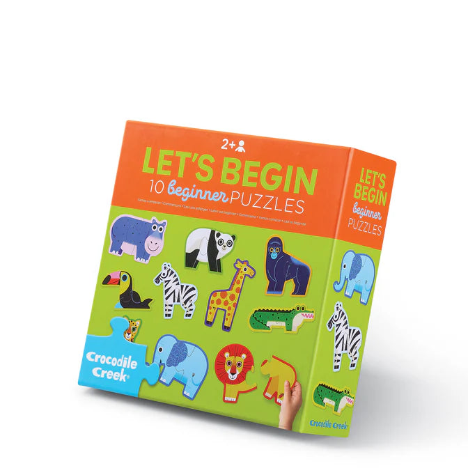 Let's Begin Puzzle 2 Piece - Jungle (Box)