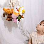 2 Pack Mini Market Brunch Stroller Toys - Coffee and Croissant