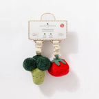 2 Pack Mini Market Brunch Stroller Toys - Broccoli and Tomato