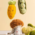 2 Pack Mini Market Brunch Stroller Toys - Carrot and Green Peas