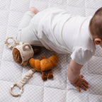 2 Pack Mini Market Brunch Stroller Toys - Coffee and Croissant