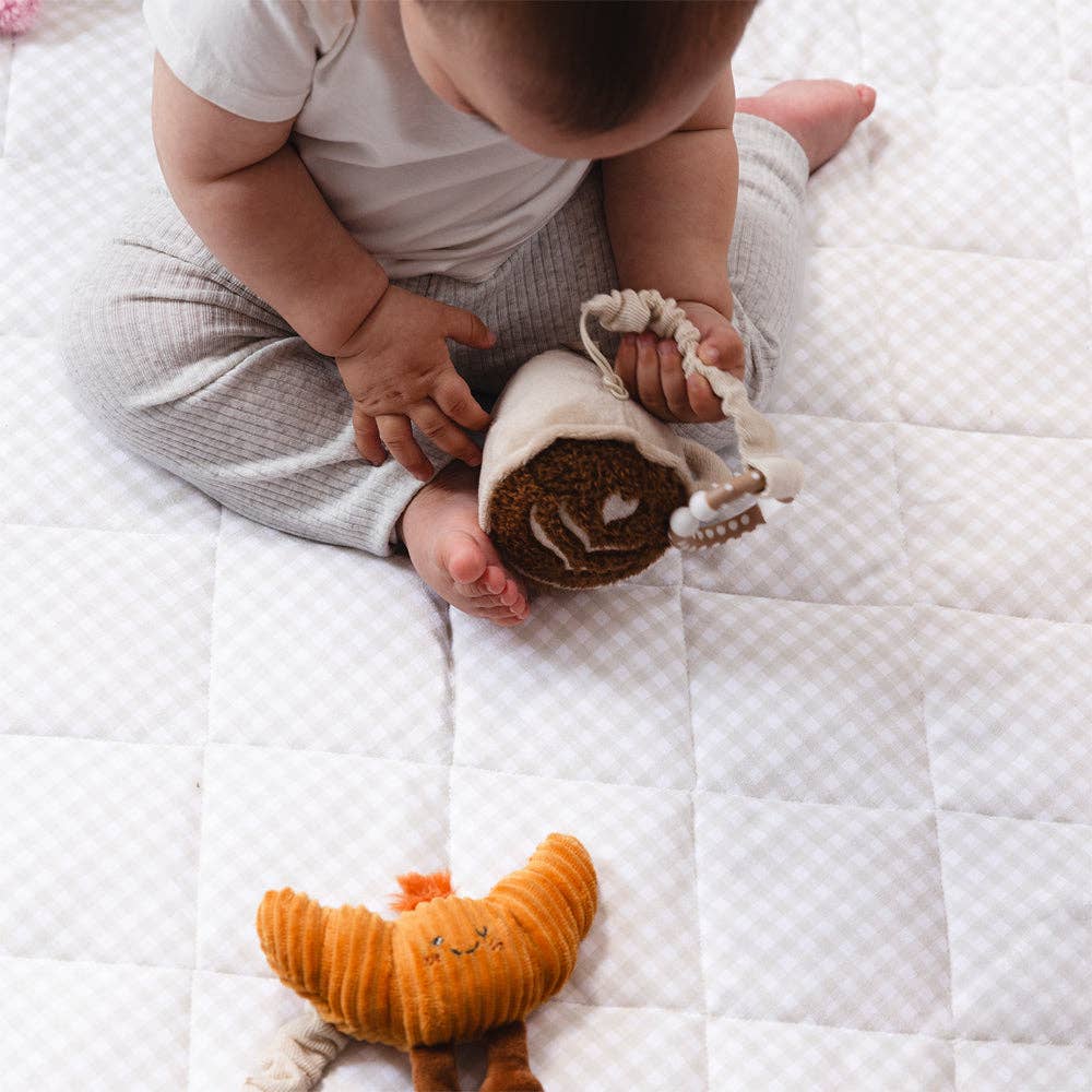 2 Pack Mini Market Brunch Stroller Toys - Coffee and Croissant