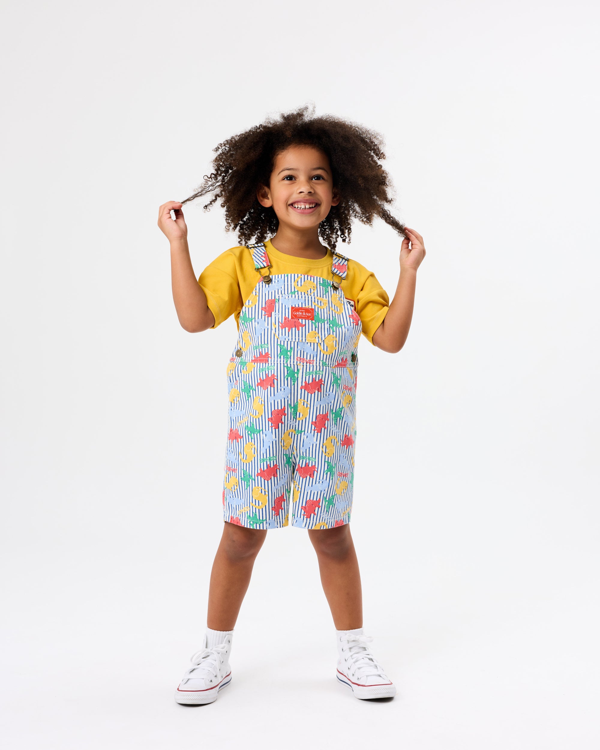 Dino Print Burton Overall