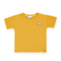 Contrast Stitch T-Shirt Yellow