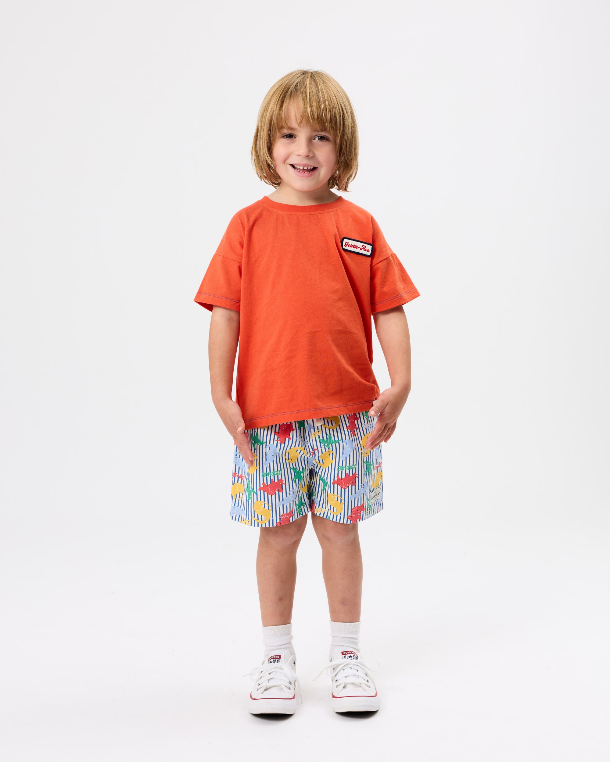 Dino Print Classic Shorts