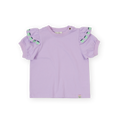 Flounce Shoulder Apple Top