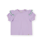 Flounce Shoulder Apple Top