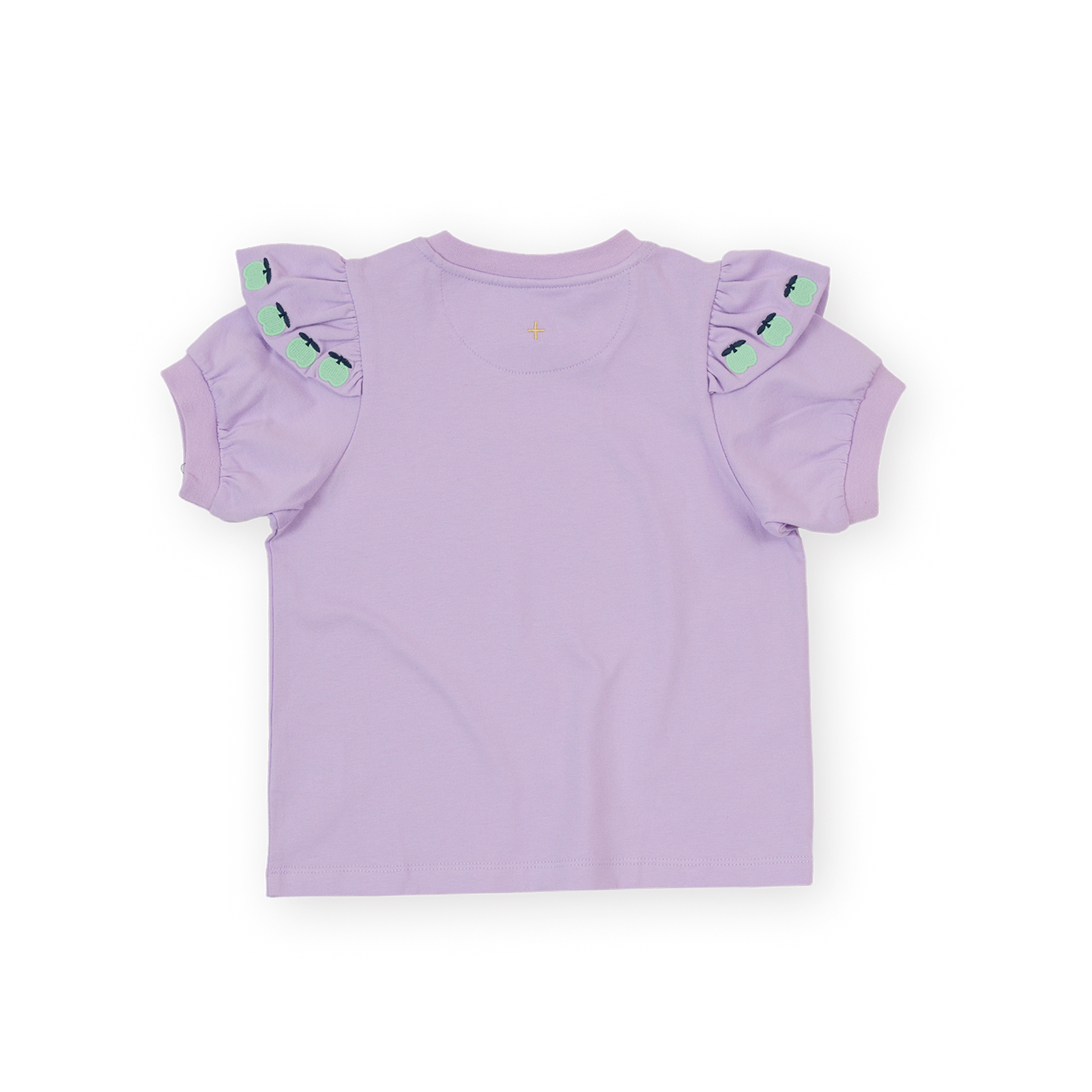 Flounce Shoulder Apple Top