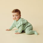 Wilson and Frenchy Knitted Legging with Feet - Mint Green