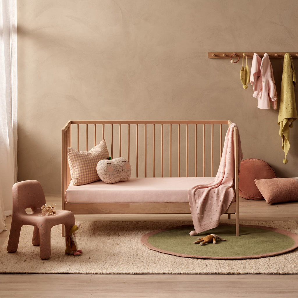 Organic Cot Sheet - Pink
