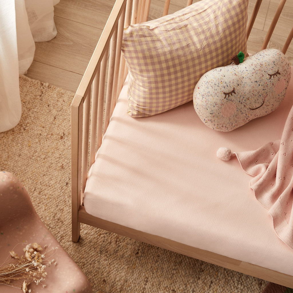 Organic Cot Sheet - Pink