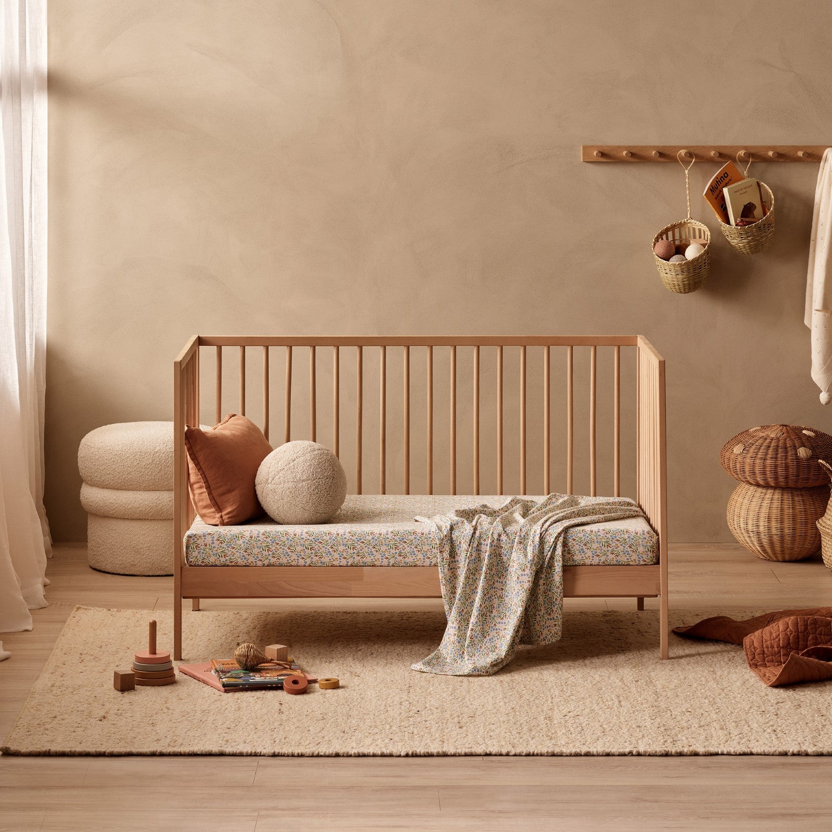 Organic Cot Sheet - Tinker Floral