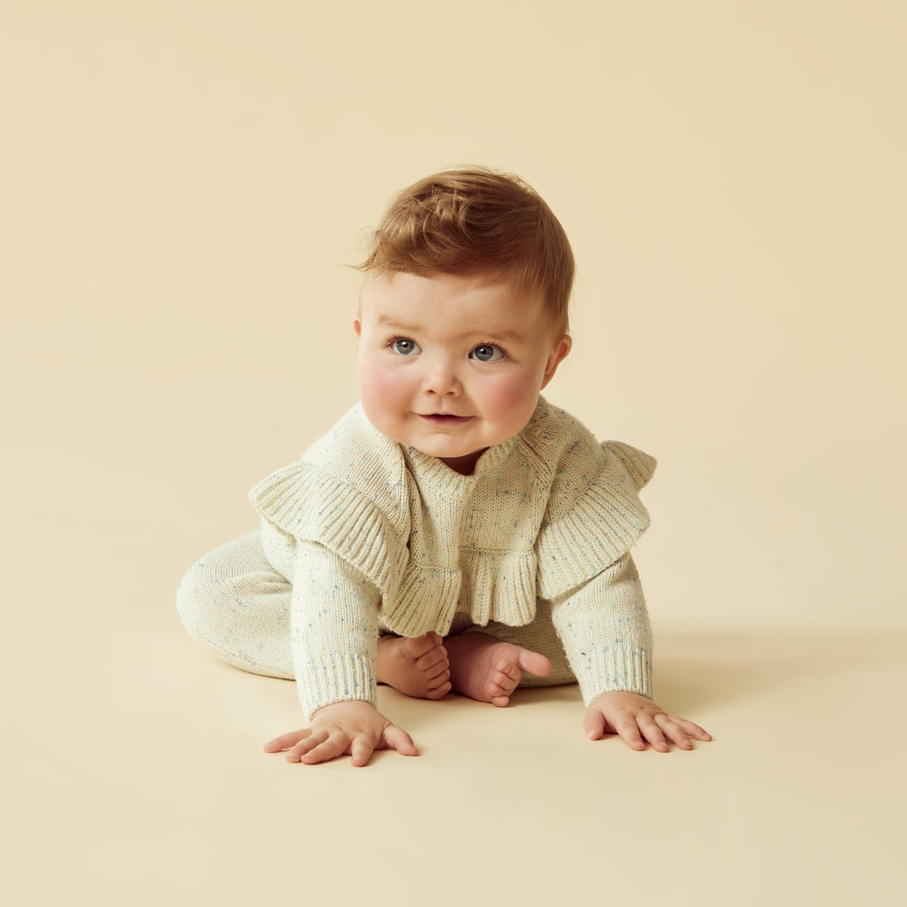 Knitted Legging - Dew Fleck